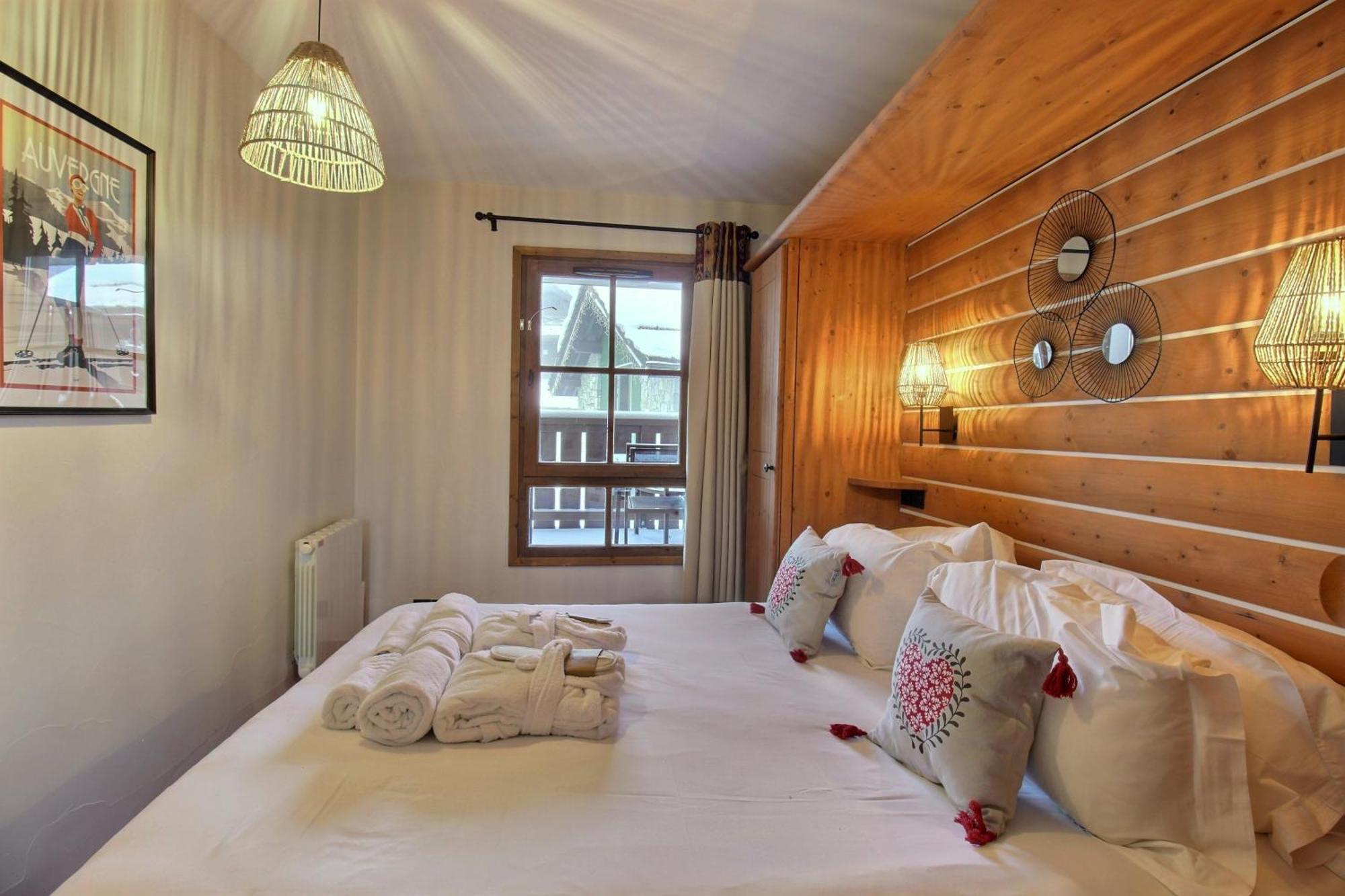 Arc 1950 - Appartement Moderne - Sauna Hammam Jacuzzi - 4 Personnes Les Arcs  Buitenkant foto